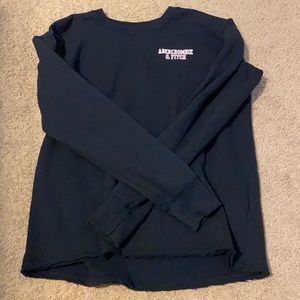 Girls abercrombie crew neck